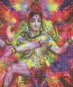 Shiva Acid 150µg blotter tab – spiritual LSD with divine artwork