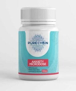 Purecybin 150mg Anxiety Microdose Capsules – 30-count bottle