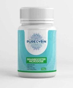 Purecybin Brainbooster Blend Microdose Tablets – 150mg 30-count bottle