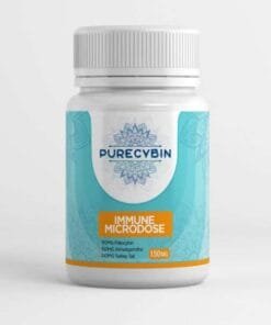 Purecybin Immune Microdose – 150mg Psilocybin Immune Support Capsules, 30 Count