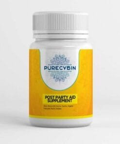 Purecybin Post Party Aid Supplement – Recovery Capsules, 30 Count Bottle