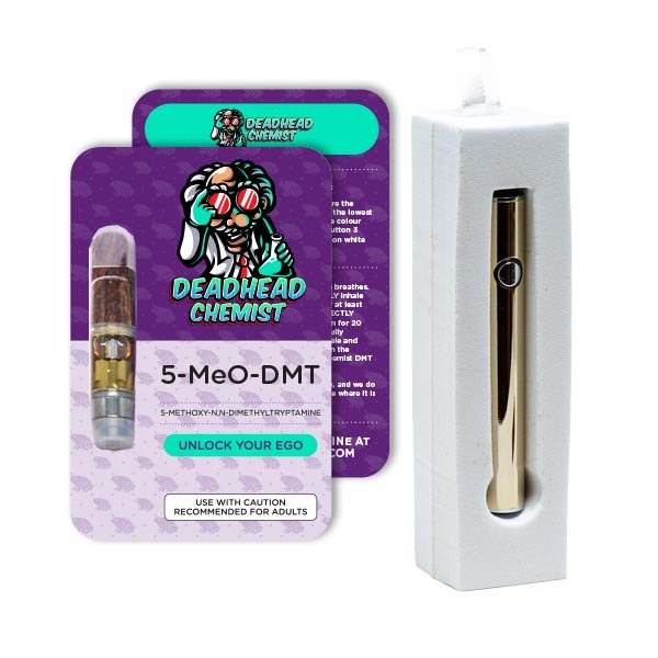 5-Meo-DMT(Cartridge and Battery) .5mL Deadhead Chemist - Magic Psychedelics 5-Meo-DMT(Cartridge and Battery) .5mL Deadhead Chemist - Magic Psychedelics