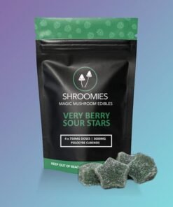 Buy SHROOMIES VERY BERRY SOUR STARS – 3000MG Online - Magic Psychedelics