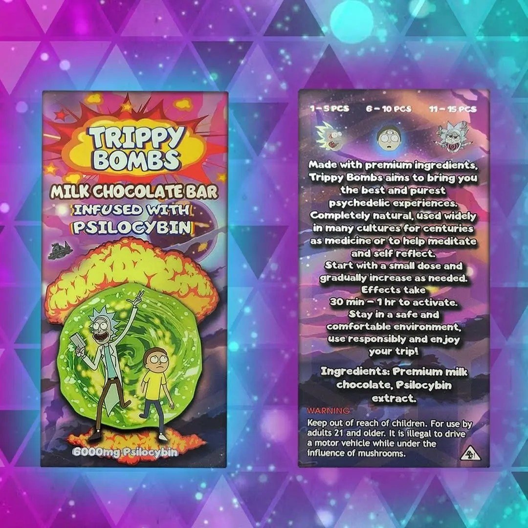 Buy Trippy Bombs Chocolate Bar Online - Magic Psychedelics Buy Trippy Bombs Chocolate Bar Online - Magic Psychedelics