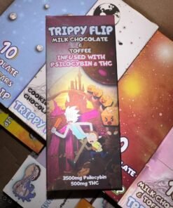 Buy Trippy Flip Milk Chocolate – 3500mg Psilocybin & 500mg THC Online - Magic Psychedelics
