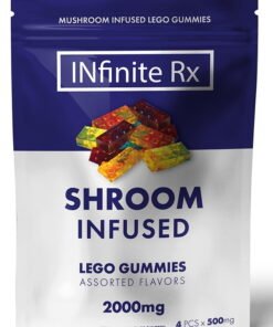 INfinite Rx Shroom Infused Block Gummies Edibles (2000mg) - Magic Psychedelics