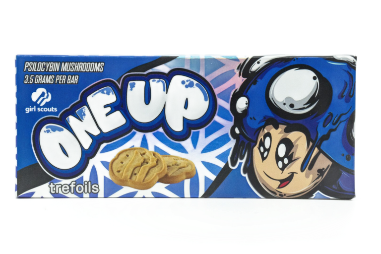 One Up Trefoils Mushroom Bars - Magic Psychedelics One Up Trefoils Mushroom Bars - Magic Psychedelics