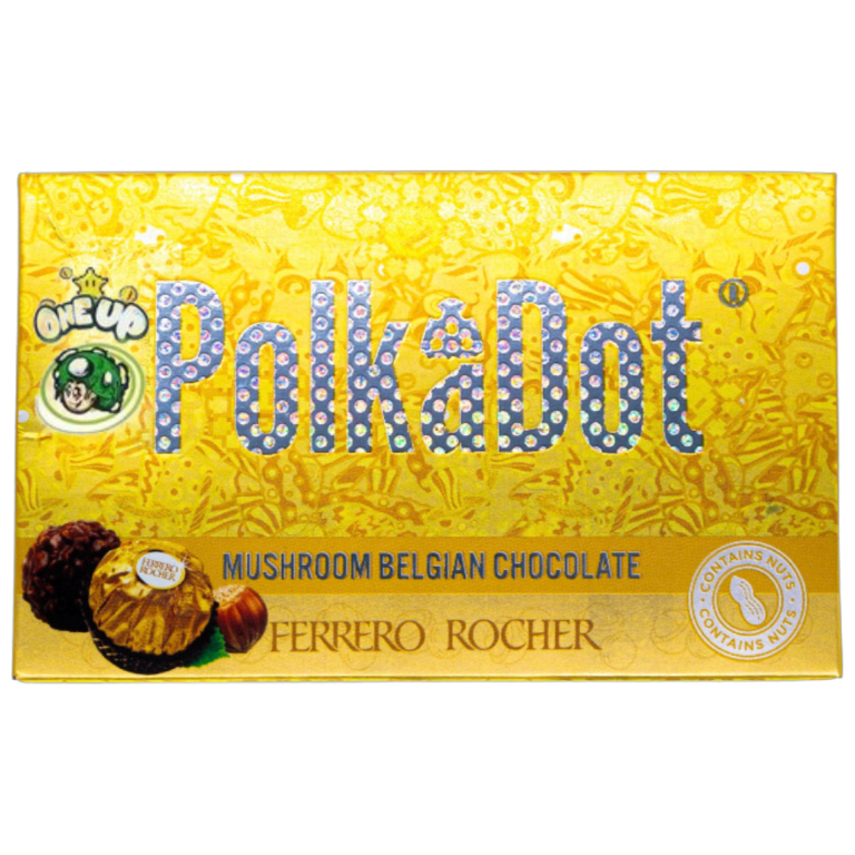 Polkadot | Ferrero Rocher | Contains Nuts | 4g - Magic Psychedelics Polkadot | Ferrero Rocher | Contains Nuts | 4g - Magic Psychedelics