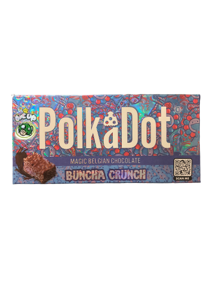 PolkaDot Magic Chocolate – Buncha Crunch - Magic Psychedelics PolkaDot Magic Chocolate – Buncha Crunch - Magic Psychedelics