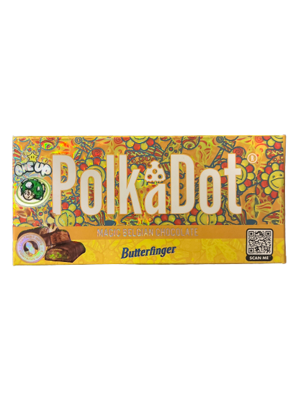 PolkaDot Magic Chocolate – Buttterfinger - Magic Psychedelics PolkaDot Magic Chocolate – Buttterfinger - Magic Psychedelics