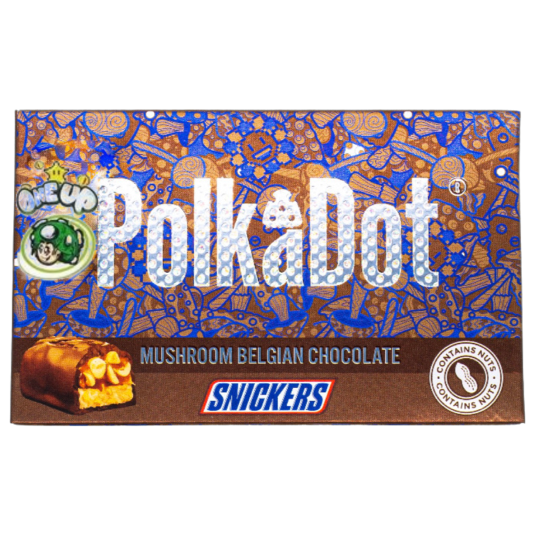 Polkadot | Snickers | Contains nuts | 4g - Magic Psychedelics Polkadot | Snickers | Contains nuts | 4g - Magic Psychedelics