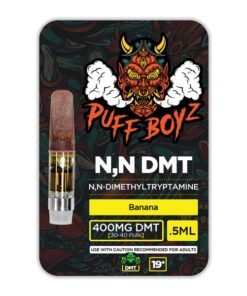 Puff Boyz -NN DMT .5ML(400MG) Cartridge – Banana - Magic Psychedelics