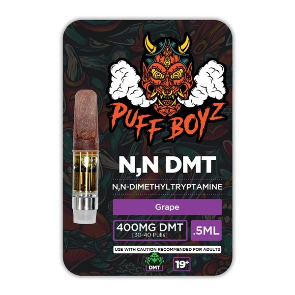 Puff Boyz -NN DMT .5ML(400MG) Cartridge – Grape - Magic Psychedelics Puff Boyz -NN DMT .5ML(400MG) Cartridge – Grape - Magic Psychedelics