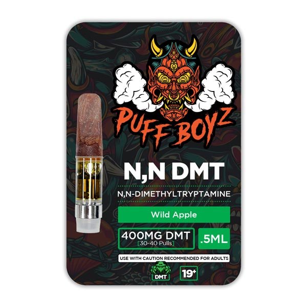Puff Boyz -NN DMT .5ML(400MG) Cartridge – Wild Apple - Magic Psychedelics Puff Boyz -NN DMT .5ML(400MG) Cartridge – Wild Apple - Magic Psychedelics